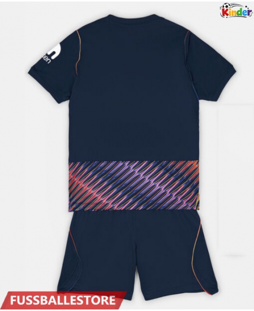 Günstige Tottenham Hotspur Auswärts Trikotsatzt Kinder 2026-27 Kurzarm (+ Kurze Hosen)